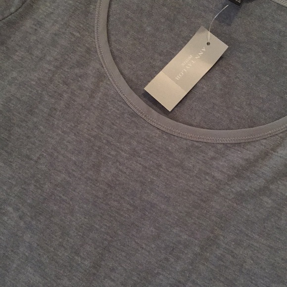 Gray Long Sleeve Shirt by Ann Taylor - Picture 4 of 9